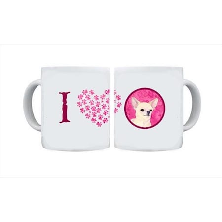 Carolines Treasures SS4748-PK-CM15 15 Oz. Chihuahua Dishwasher Safe Microwavable Ceramic Coffee Mug